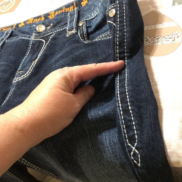 Rock Revival Nancy Easy Crop Jeans size 28 - Picture 7 of 10